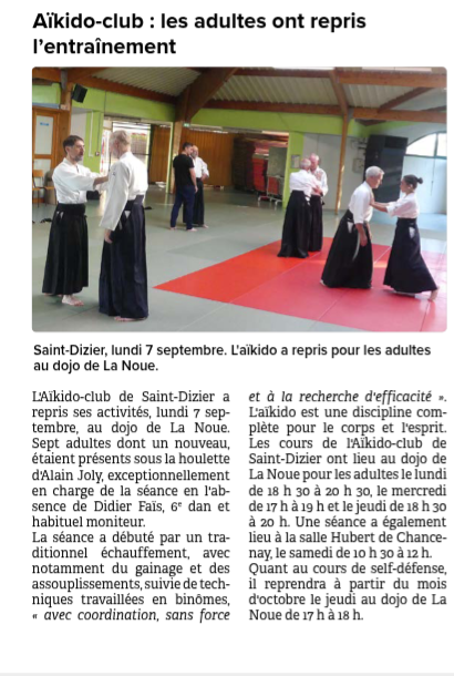 Reprise des cours 2026